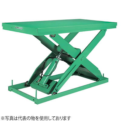 ビシャモン(スギヤス) 油圧駆動式テーブルリフト AX 1段式 AX100SI-B　最大積載能力：1000kg　[法人限定][送料別途お見積り]｜セミプロＤＩＹ店ファースト