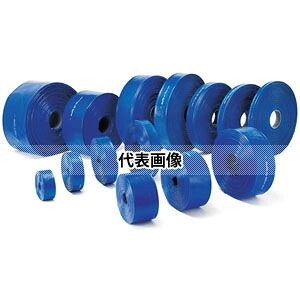 カクイチ　軽量送水ホース(インダスMaxflo　SD)　B3.0&times;50　75mm&times;50m　[呼び：3インチ]　：KI0336　[配送制限商品]　重量：約21.5kg｜セミプロＤＩＹ店ファースト
