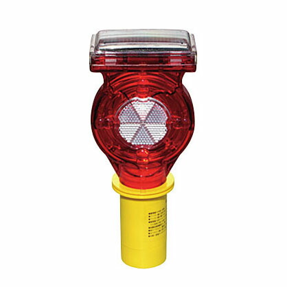 ソーラーフラッシュ点滅灯 LED 幅65mm（赤/緑交互点滅） ソーラーフラッシュ点滅灯 LED 幅65mm（赤/緑交互点滅）