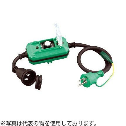 日動工業　スピードコントローラー100V　SPB-E011W　0.9m　ボックスタイプ(屋内型)　　アース付　コンセント：1口