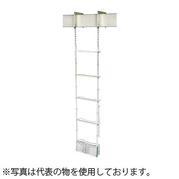 ピカ(Pica)　避難用　鋼製折りたたみはしご(国家検定合格品)　全長：7.11m　ES-72｜セミプロＤＩＹ店ファースト
