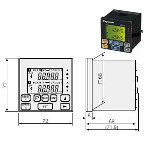 マグネスケール LT10A-105 デジタルゲージ表示ユニット｜セミプロＤＩＹ店ファースト
