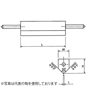 大菱計器 BJ201 アリ溝定盤 三角定盤 90°|セミプロDIY店ファースト