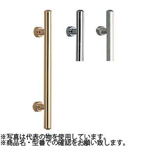 シロクマ(WB)　ドアー取手　甲丸丸棒取手　両面用　No-142　500mm　STヘアーライン｜セミプロＤＩＹ店ファースト