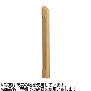 シロクマ(WB)　ドアー取手　エチュード取手　片面用　メン　No-620S　425mm　ナチュラル　『入数：1本』｜セミプロＤＩＹ店ファースト