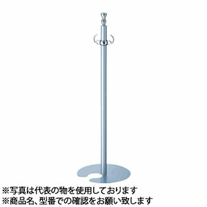 シロクマ(WB)　フロアパーティションポール　FPP-0161　φ32×895mm　φ300　クローム/シルバー