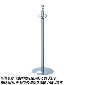 シロクマ(WB) フロアパーティションポール スタッキング FPP-0261 φ32×895mm φ300 クローム/シルバー|セミプロDIY店ファースト