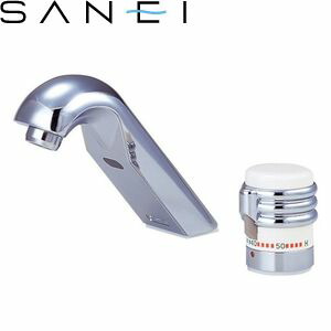 三栄水栓(SANEI)　EK500-13　サーモ付自動洗面混合栓｜洗面所用　節水水栓