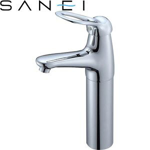 三栄水栓(SANEI)　K4770NJV-2T-13　シングルワンホール洗面混合栓｜洗面所用　KIWITAP　節水水栓