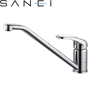 三栄水栓(SANEI) K87110JK-13 シングルワンホール混合栓 キッチン用 寒冷地用 :SB5765