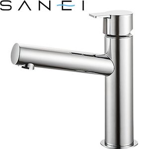 三栄水栓(SANEI)　Y50750H-13　立水栓｜洗面所用　COLUMN　節水水栓