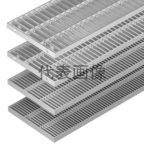 カネソウ ステンレス製グレーチング SMQ 14538-13 本体のみ (1057924538) 450(W)×992(L)×38(h) すきま9mm 横断溝・側溝用 Tｰ14 [時間指定不可]