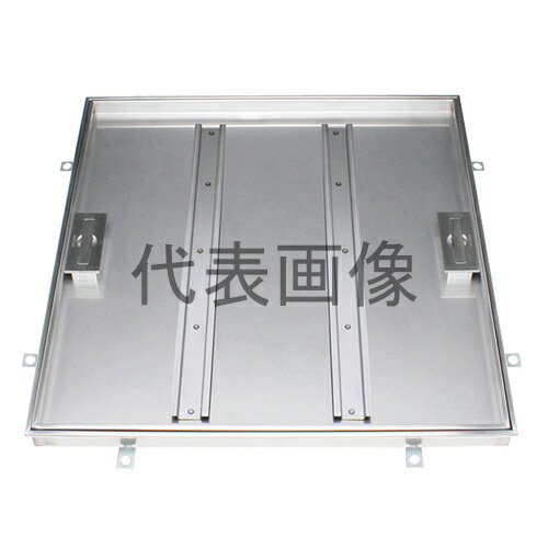 カネソウ フロアーハッチ MSXO-M-600 (1060400701) 製品寸法（mm）：600×600×35 充填用（充填深さ：16mm） 屋内外用 一般形 ステンレス製 [時間指定不可]