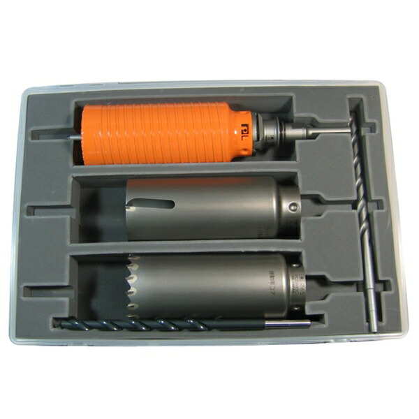 ミヤナガ ポリクリック コア3兄弟BOXキット φ80mm (SDSシャンク) PE2-80R