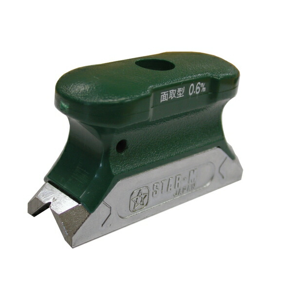 スターエム グリップ型テープカッター 面取型0.6mm 4960-M06
