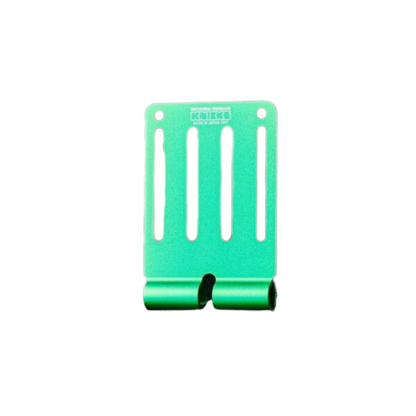 ニックス(knicks) ALU-15L-G アルミ製ベルトループ/グリーン(総削り出し)ロングタイプ [AX]524983/ALU-15L-G 6,521円