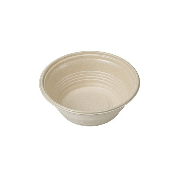 KPプラテック 丸容器本体 KMP丼170 No.54391 ナチュラル 450個入 容量：約600g 電子レンジ対応 [法人限定]