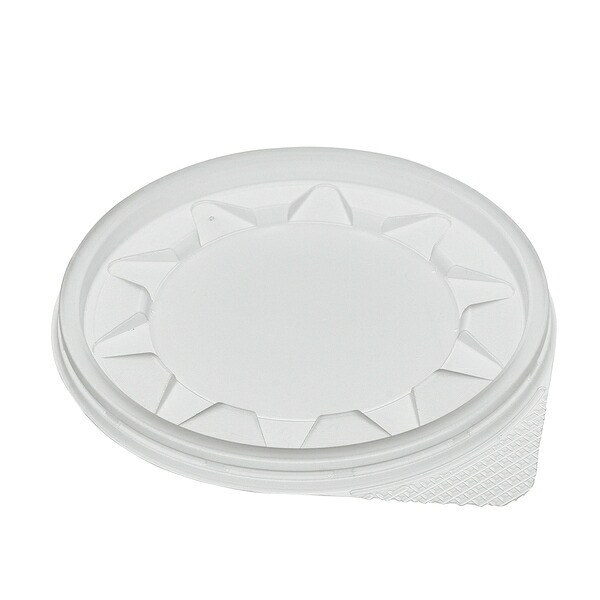KPプラテック スープ容器用蓋(ふた) K丸カップ110 No.55664 フタ(PP)のみ 1800個入 [法人限定]｜セミプロＤＩＹ店ファースト