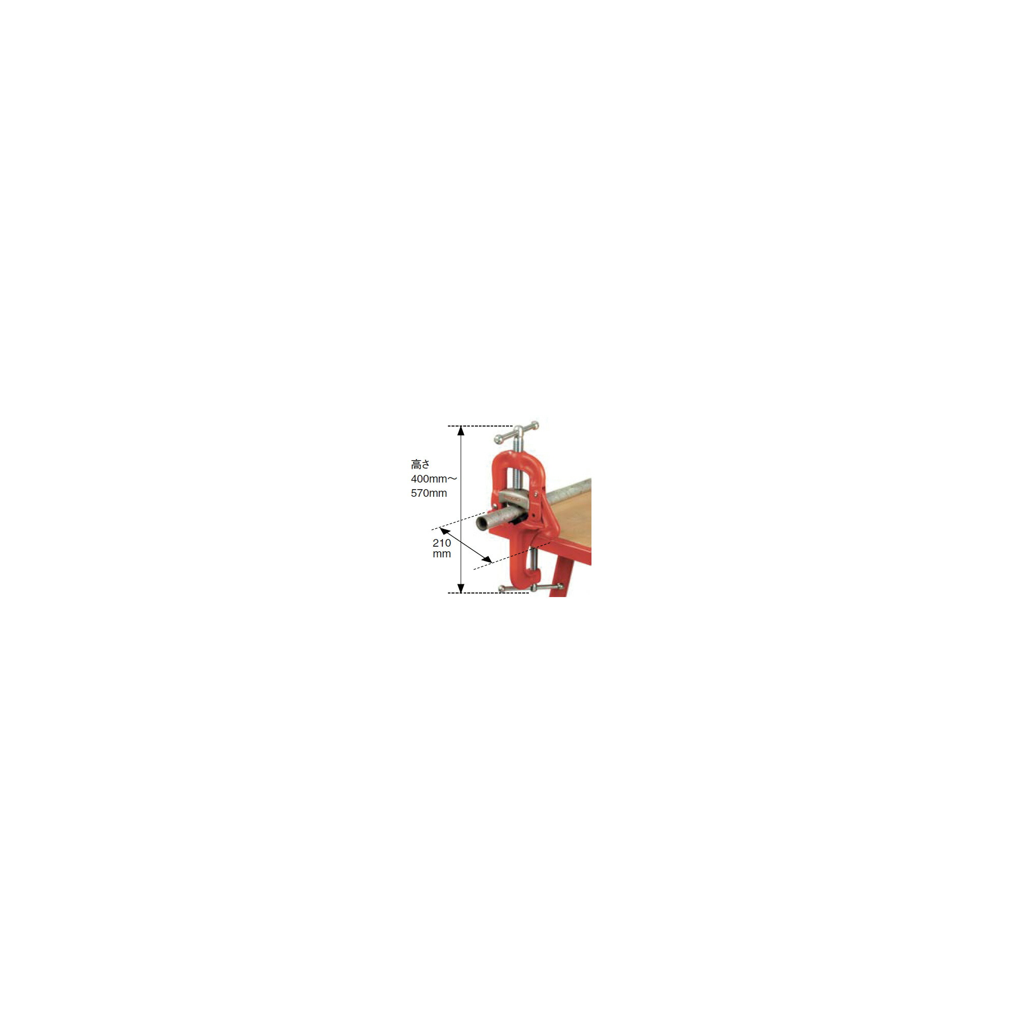 RIDGID（リジッド） 40125 39 ポータブル キット ヨーク バイス