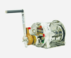 マックスプル　手動ウインチ　ラチェット式（防塵・防滴）バフ研磨加工RSB-3-SIC [法人限定][送料別途お見積り]｜セミプロＤＩＹ店ファースト