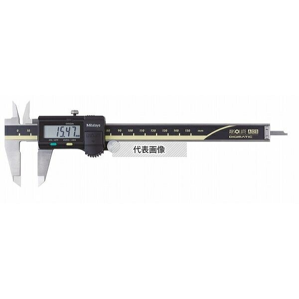 ミツトヨ(Mitutoyo) CD-10AX ABSデジマチックキャリパ デジタルノギス 標準タイプ 丸デプス仕様(φ1.9mm) 測定範囲：0～100mm (外部校正) 500-150-30