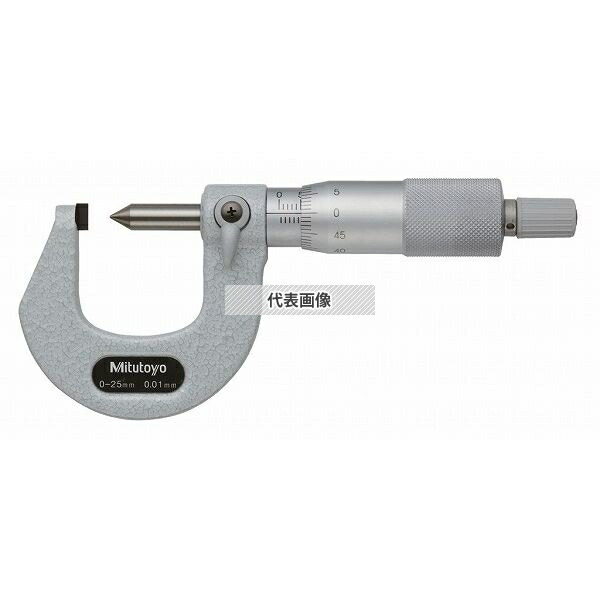 ミツトヨ(Mitutoyo) CHM-25 アナログクリンプハイトマイクロメータ 測定範囲：0～25mm (外部校正) 112-401