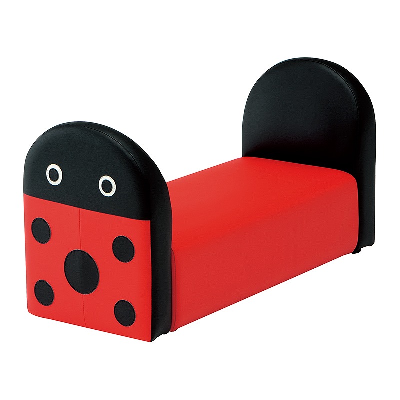 omoio(オモイオ) キッズベンチ テントウムシ KS-KB-TM(旧品番：AS-060) キッズベンチ [法人限定]
