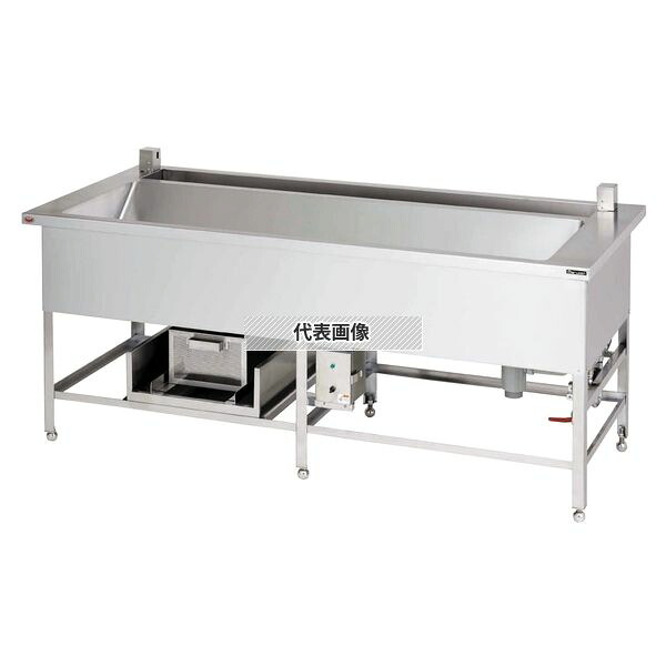 マルゼン ブリーム BSS-S209 ステンレス製 シャワーシンク 光電管センサー仕様 2000×900×850mm 厨房 衛生的 [法人限定]