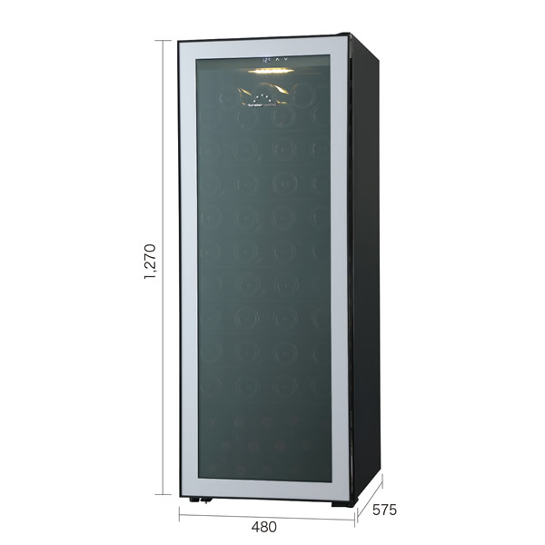 Forster JAPAN(フォルスタージャパン) FJH-201GS(SL) ワインセラー/日本酒セラー　HomeCellar 84本収納・シルバーグレー [法人限定][送料別途お見積り]