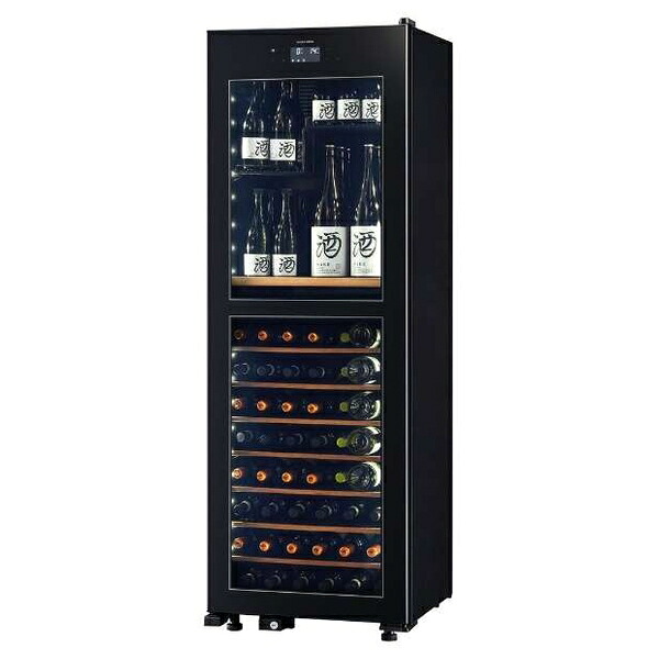 さくら製作所 氷温M2 二温度管理 設定温度-2℃～22℃ 右開き 高機能ワインセラー LX95DM2Z-RH-B [法人限定]