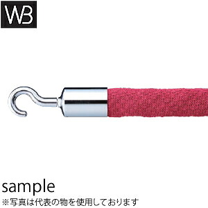 シロクマ(WB)　パーティション用　ニットロープ　フックタイプ　FPR-25CN　φ25&times;1200mm　レッド｜セミプロＤＩＹ店ファースト
