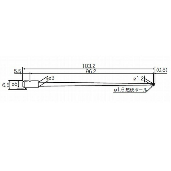 新品登場 東京精密 RONDCOM用測定子 汎用 EM46100-S302 poulstar.com