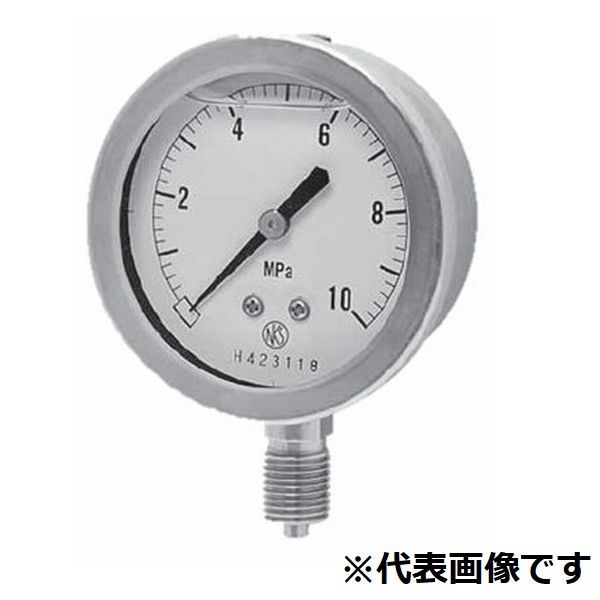 長野計器 グリセリン圧力計 AUPT1/4-60 GV50-173X7MPA
