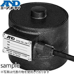 エー・アンド・ディ(A&D) C2X1-100 密閉構造型ロードセル 圧縮タイプ 定格容量(質量)：1MN（102.0t）