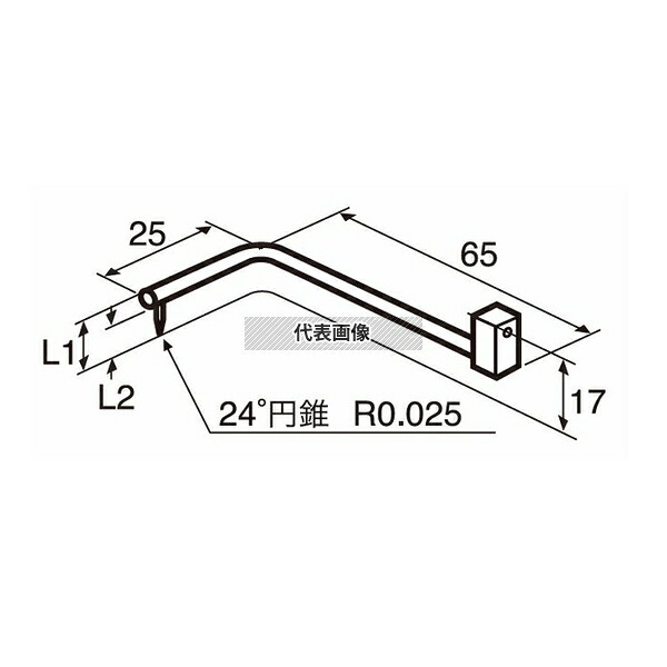 東京精密 DM45090 輪郭用触針(ねじれ面オフセット測定) [DM45090]｜セミプロＤＩＹ店ファースト