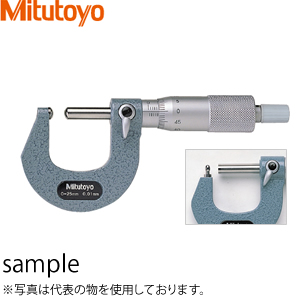 【楽天市場】ミツトヨ(Mitutoyo) BMB2-25(115-308) アナログ棒球面マイクロメータ 測定範囲：0～25mm：セミプロ