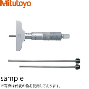 ミツトヨ(Mitutoyo) DMC60-100(129-111) 替ロッド形デプスマイクロメータ 測定範囲：0～100mm
