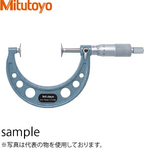 ミツトヨ(Mitutoyo) GMA-50W(123-114) アナログ歯厚マイクロメータ 超硬合金チップ付 測定範囲：25～50mm