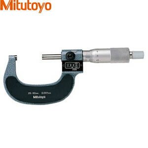 ミツトヨ(Mitutoyo) M810-50(193-102) カウント外側マイクロメータ 測定範囲：25～50mm 13,792円