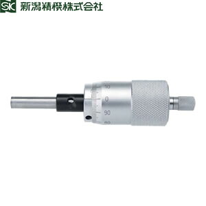 新潟精機 1004-000 マイクロメータヘッド 測定範囲：0-25mmmm