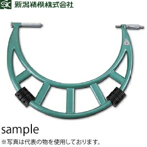 新潟精機 MC104-800 外側マイクロメータ アジャストアンビル式 測定範囲：700-800mm