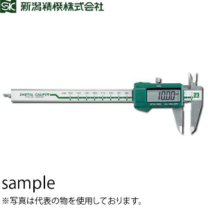 新潟精機 D-200HL 左勝手デジタルノギス 測定範囲：0-200mm
