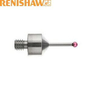 レニショー A-5003-5207 スタイラス ストレート M5 φ2.5mm ルビー球 超硬軸 長さ20mm EWL11mm[法人限定]