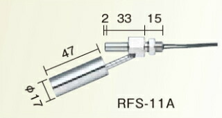 【楽天市場】理光フロートテクノロジー RFS-11A SUS製フロート式 レベルスイッチ 取付:横付/G1/8:セミプロDIY店ファースト