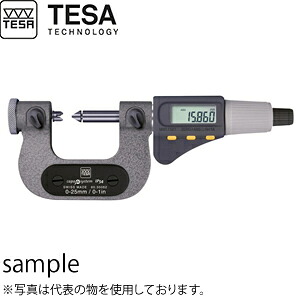 TESA(テサ)　No.06030065　デジタルネジ測定用マイクロメーター マイクロマスター 測定子・セッティングマスター別売　MICROMASTER AC 75-100｜セミプロＤＩＹ店ファースト