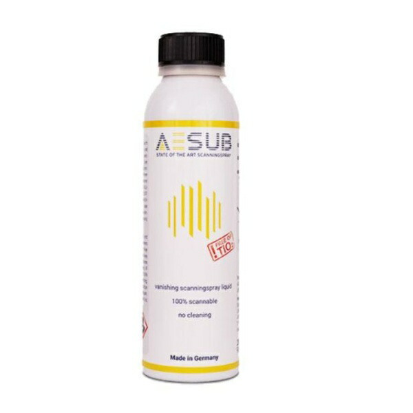 AESUB(エイサブ) 3Dスキャン用昇華型リキッド缶 200ml AESUB(エイサブ) yellow AESUB yellow