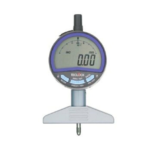 テクロック デジタルデプスゲージ 最小表示量0.01mm Φ3.2鋼球測定子タイプ DMD-213A｜セミプロＤＩＹ店ファースト