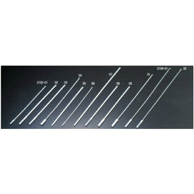 テラオカ　テフロン攪拌子取出棒10-4型　No.310203　：12-0236-22