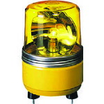 ■PATLITE SKH－EA型 小型回転灯 Φ100 色:黄 SKH24EAY(1004662)