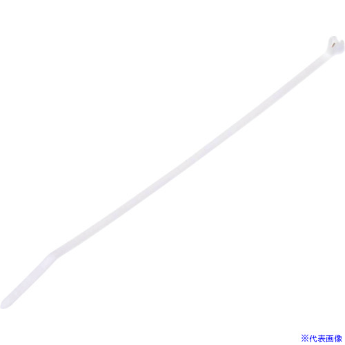 ■PANDUIT ステンレス爪ロック式ナイロン結束バンド 白色 幅4.7mm 長さ384mm 1000本入り BT4S－M10 BT4SM10(1005803)[送料別途お見積り][法人限定][掲外取寄]